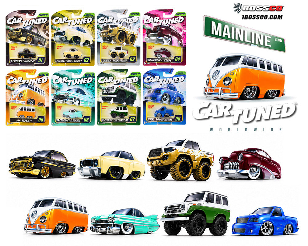 MGA 1/64 CAR TUNED MAINLINE SERIES 12 2026 ASSORTMENT – Boss Company