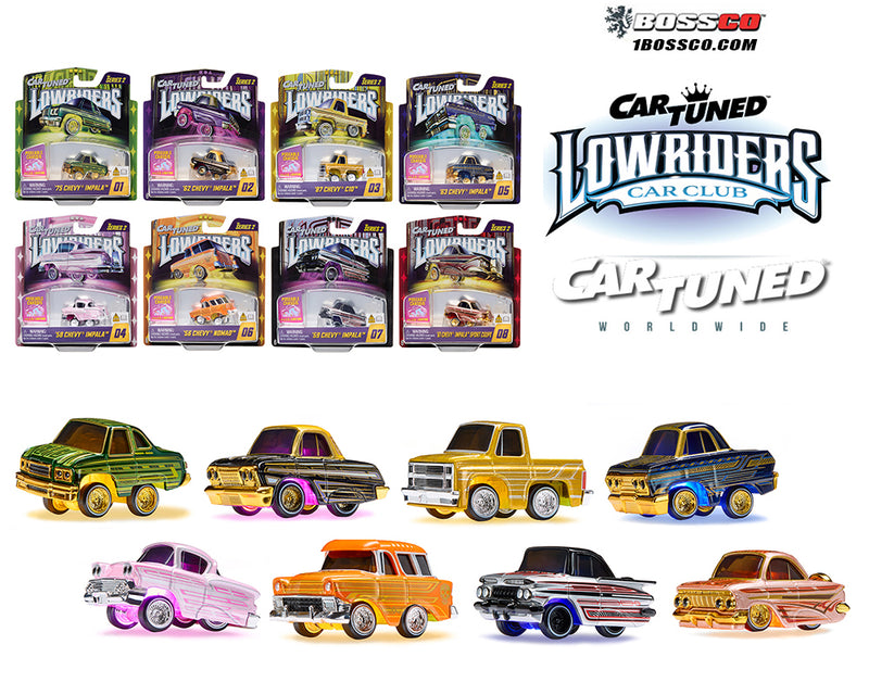 MGA 1/64 CAR TUNED LOWRIDERS SERIES 2 ASSORTMENT *** PRE ORDER
