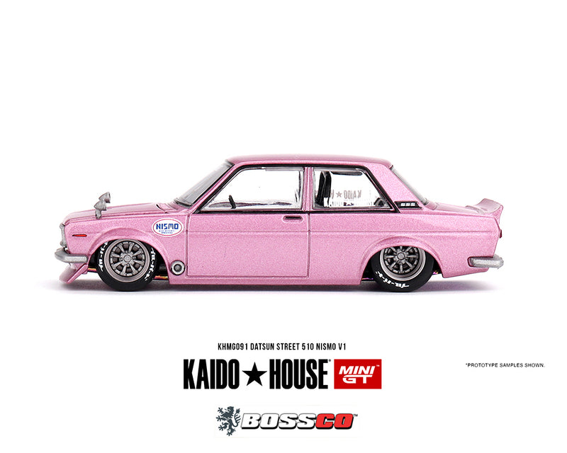 MINI GT - KAIDO HOUSE X DATSUN 510 STREET GT V1" ***PRE ORDER