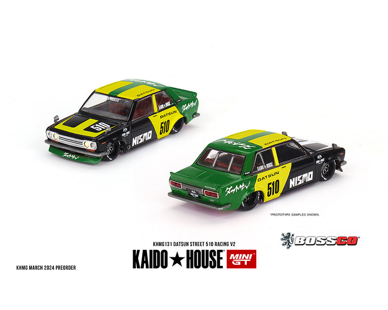 MINI GT - KAIDO HOUSE X DATSUN STREET 510 "RACING" ***PRE ORDER
