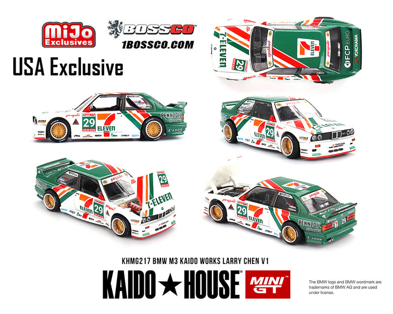 MINI GT - KAIDO HOUSE BMW M3 KAIDO WORKS "LARRY CHEN" ***PRE ORDER