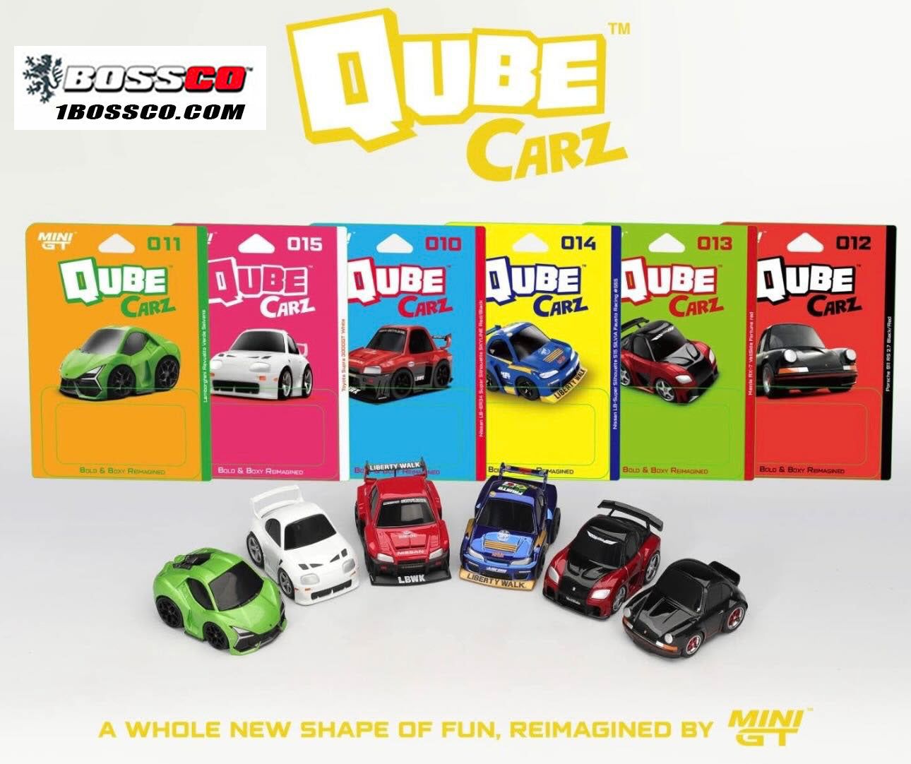 MINI GT - QUBECARZ SERIES 3 ***PRE ORDER – Boss Company