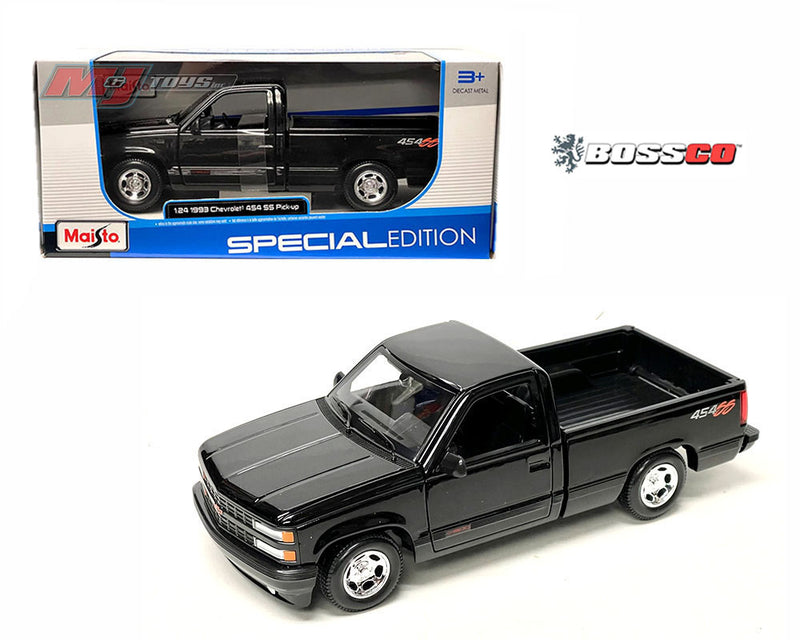 MAISTO 1/24 1993 CHEVROLET 454 SS "BLACK"