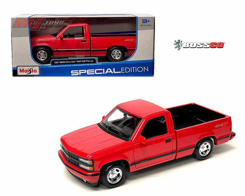 MAISTO 1/24 1993 CHEVROLET 454 SS "RED"