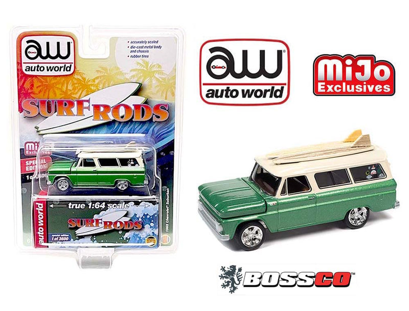 AUTOWORLD - '65 CHEVY SUBURBAN "SURF RODS"