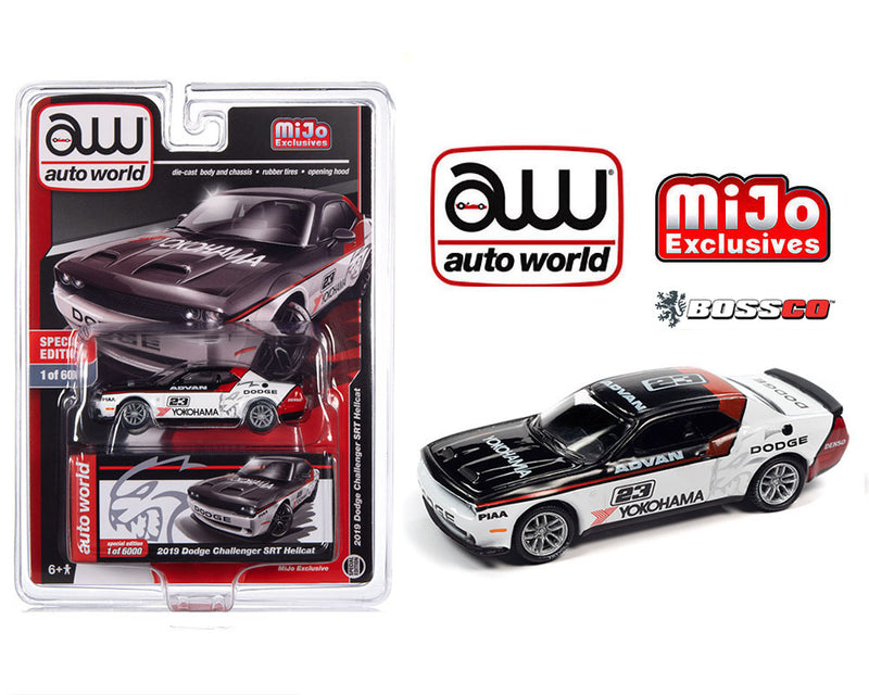 AUTOWORLD - '19 DODGE CHALLENGER HELLCAT "ADVAN YOKOHAMA"