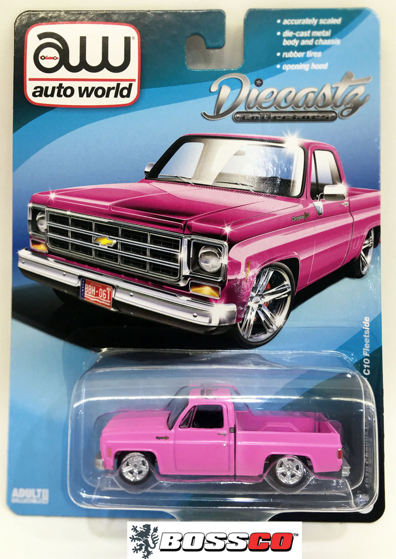 AUTOWORLD - '78 CHEVROLET CHEYENNE C10 #7 (PINK)