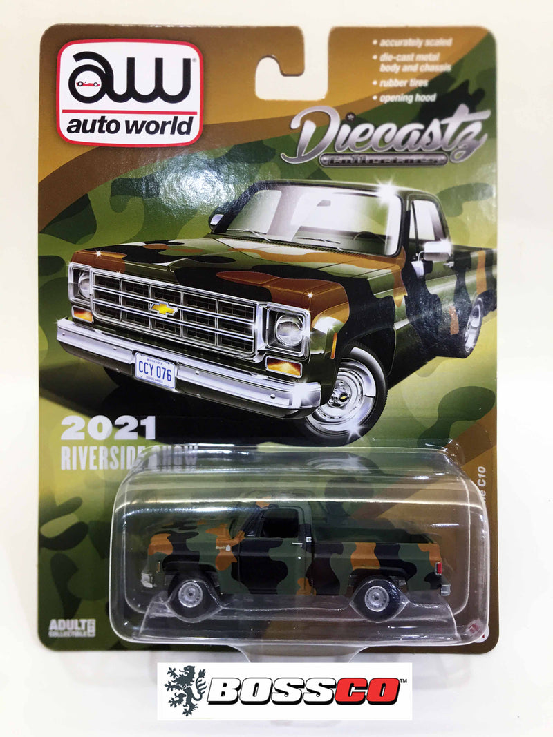 AUTOWORLD - '78 CHEVY CHEYENNE RIVERSIDE SHOW #2 (CAMOUFLAGE)