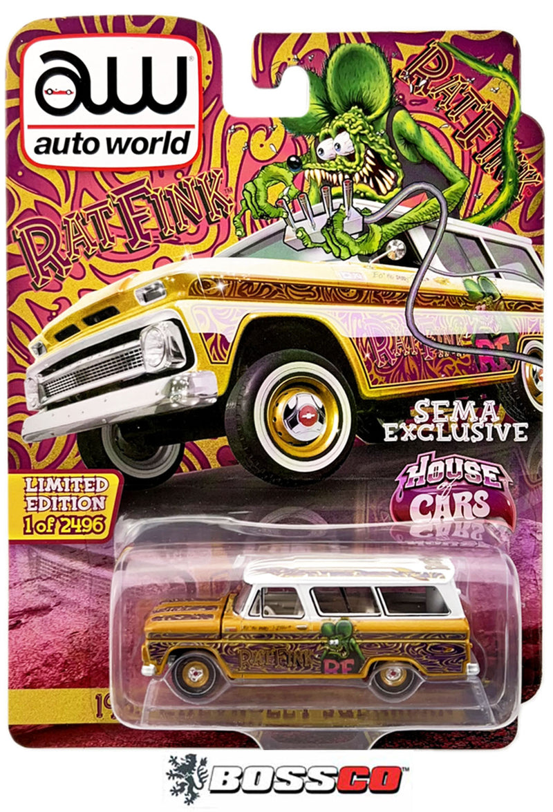 AUTOWORLD - '65 CHEVY SUBURBAN "SEMA / RAT FINK"