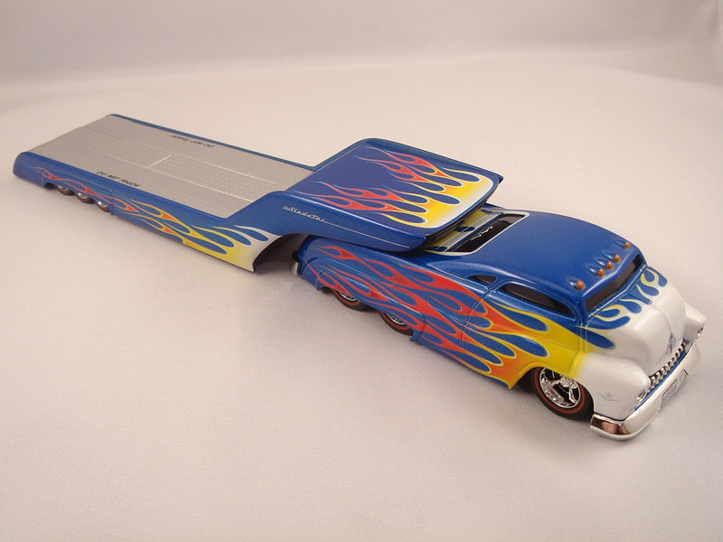 SLEDSTER - FLATBED "BLUE with FLAMES"