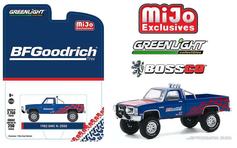 GREENLIGHT - 1982 GMC K 2500 TRUCK "BF GOODRICH"