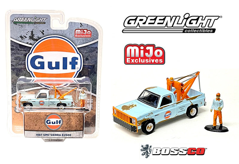 GREENLIGHT - 1987 GMC SIERRA K2500 "GULF"