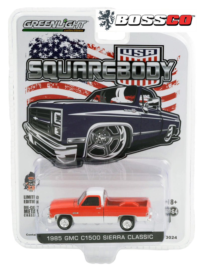 GREENLIGHT - 1985 GMC C1500 "SQUAREBODY USA"
