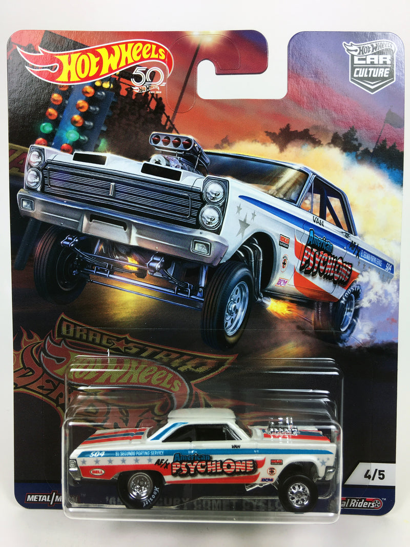 HOT WHEELS -  DRAG STRIP DEMONS '65 MERCURY COMET CYCLONE