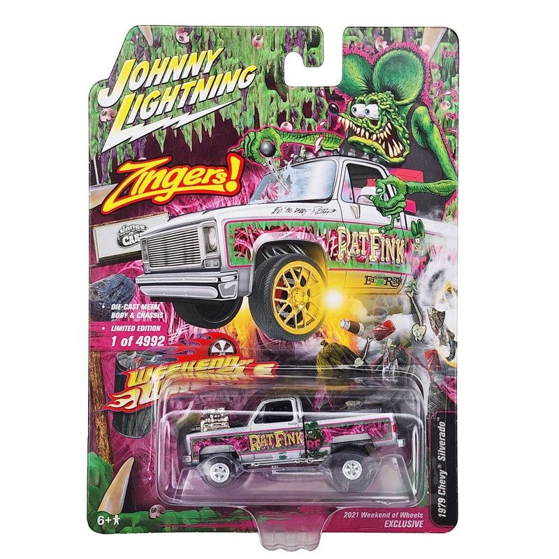 JOHNNY LIGHTNING - "WEEKEND OF WHEELS" '79 CHEVY ZINGER "RAT FINK