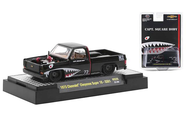 M2 '73 CHEVROLET "CAPT. SQUAREBODY" BLACK