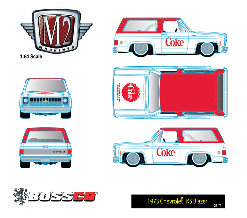M2 '73 CHEVROLET K5 BLAZER "COCA COLA"