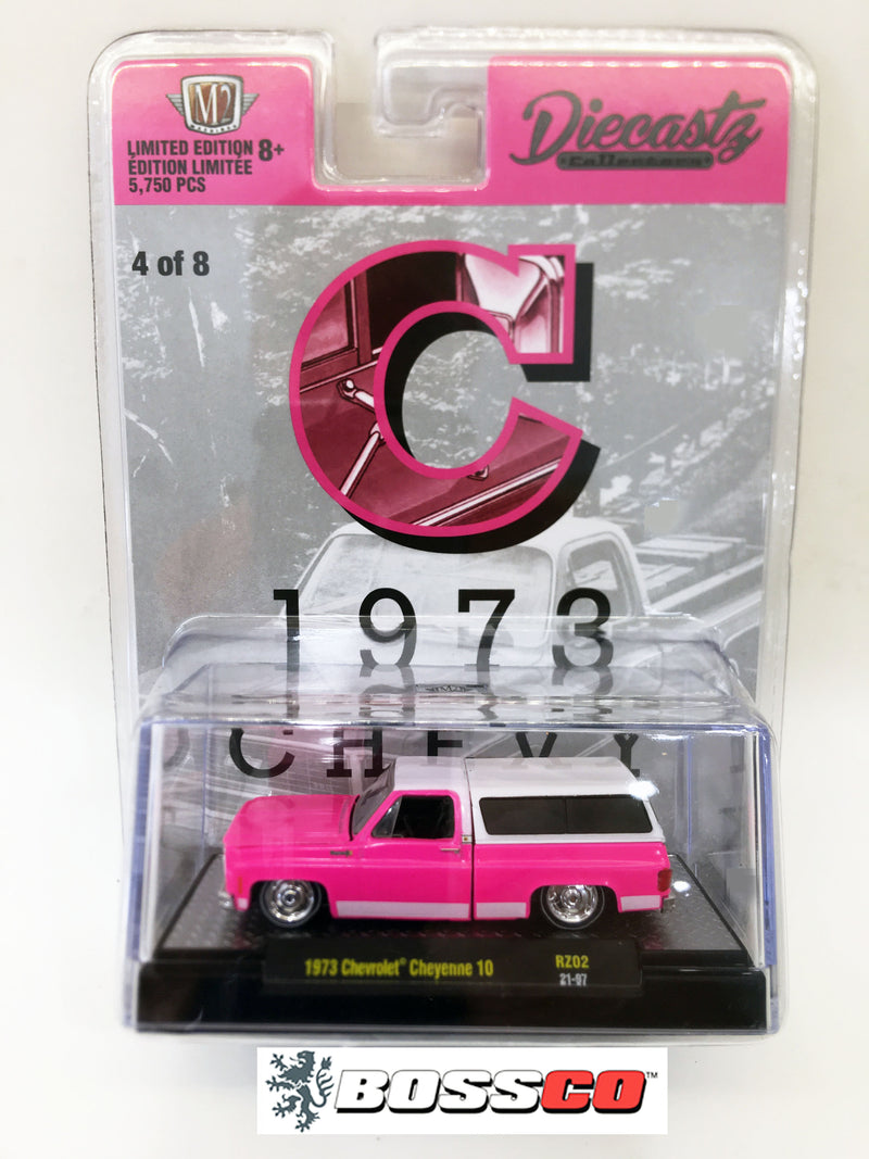 M2 1973 CHEVROLET CHEYENNE DIECASTZ (C) "BRIGHT PINK"