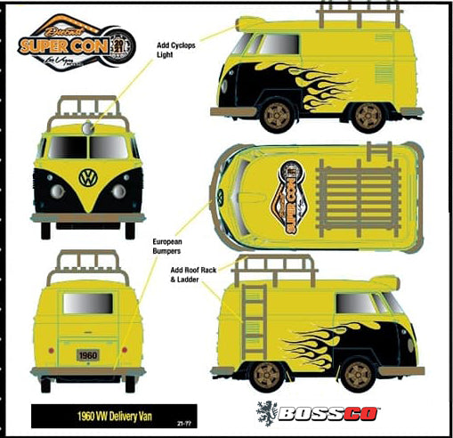 M2 '60 VW DELIVERY VAN "2021 LAS VEGAS SUPER CON"