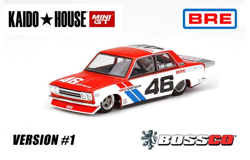 MINI GT - KAIDO HOUSE DATSUN 510 BRE "VERSION 1"