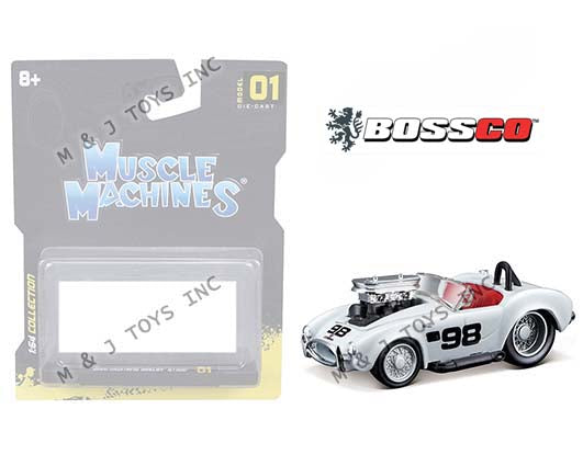 MAISTO MUSCLE MACHINES 1964 SHELBY COBRA