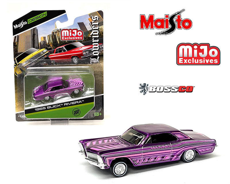 MAISTO - '65 BUICK RIVIERA LOWRIDER "PURPLE"